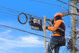 Installation work for a Cloud Connect internet setup